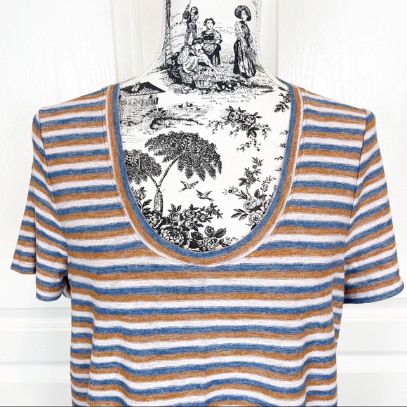 NWOT Alto Scoop Tee in Brookline Stripe - Picture 5 of 6